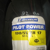 Michelin Pilot Power 190/55/17